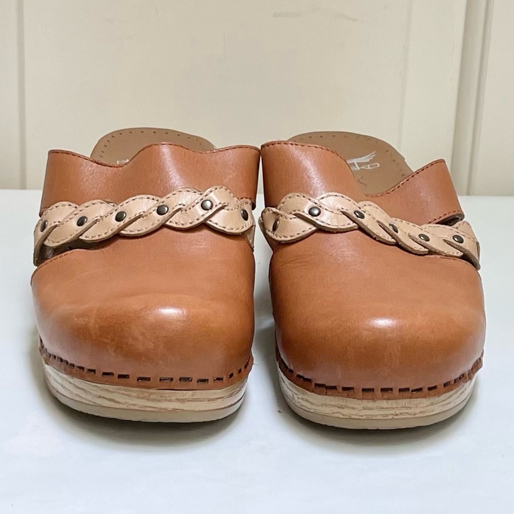 Dansko Sherise braided slip on clogs - Picture 3 of 11